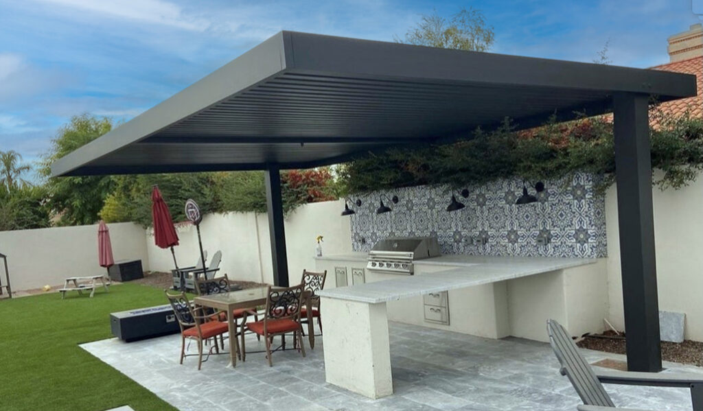 cantilever BBQ Frame